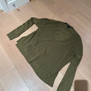 J. Crew Forest Green Knit Top
